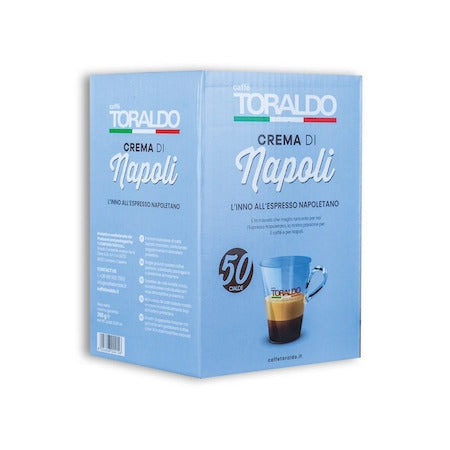 TORALDO CAFFE CIALDE CREMA DI NAPOLI T50 360G