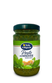O' SOLE E' NAPULE PESTO GENOVESE SENZA AGLIO 190G