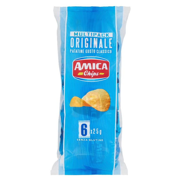 AMICA CHIPS MULTIPACK CLASSICA T6 150G