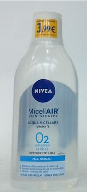 NIVEA ACQUA MICELLARE 400ML PELLI NORMALI
