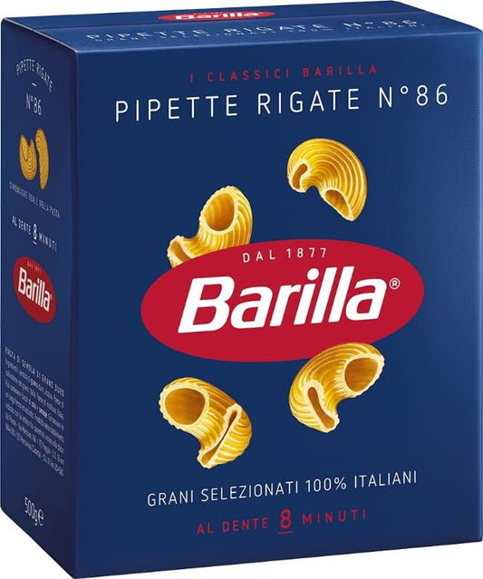 BARILLA PIPETTE RIGATE 500G