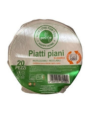 PRIME PIATTO PIANO RIUTILIZZABILE 20PZ