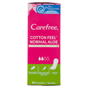 CAREFREE SALVASLIP 20PZ COTTON ALOE