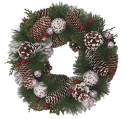 NATALE CORONA 30CM AP-48028 E.NATALE