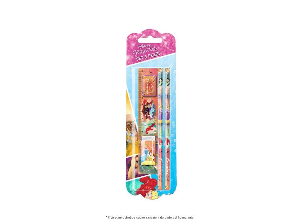 DISNEY SET CANCELLERIA 5PZ PRINCESS